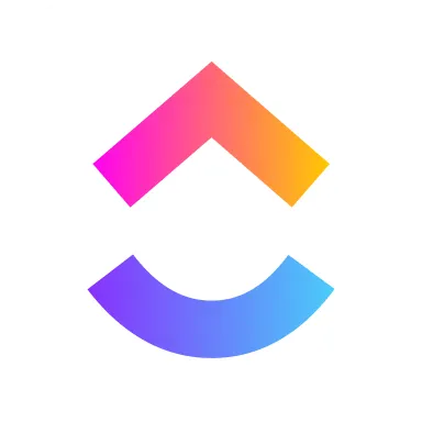 ClickUp logo gradient