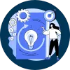 Blue Ninja infographic - Project Management