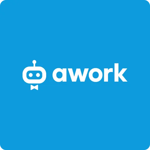Blue Ninja Affiliate Logo - aWork